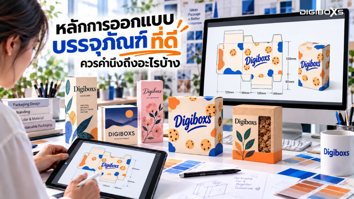 หลักการออกแบบบรรจุภัณฑ์ที่ดี มีอะไรบ้าง? คู่มือพื้นฐานที่คุณควรรู้